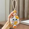 1/2PCS Mignonne Mascotte Chat Porte-Bonheur Peluche Poupée Jouet Rempli Porte-Clés Pendentif Cordon Accrochage Sac Nouvel An Chinois Souvenir Cadeau