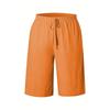 Ladies, Casual Pants, Fashionable, Solid Color, Cropped Pants, Mid Length Pants
