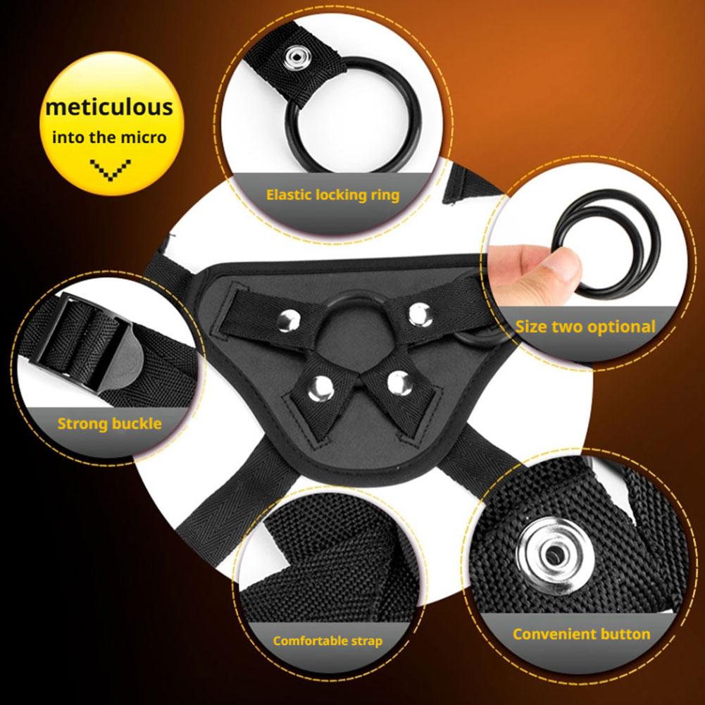 Wearable Strapon Penis Pants Adult Underwear Leather Panties Strap On Dildos Hardness Sex Toys For Women And Men Erotic Products