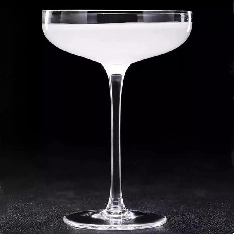 1PCS 180ml Plastic Bartender Cocktail Cups For Home Wedding Party Tableware Disposable Plastic Champagne Cups Wine Cups Barware.