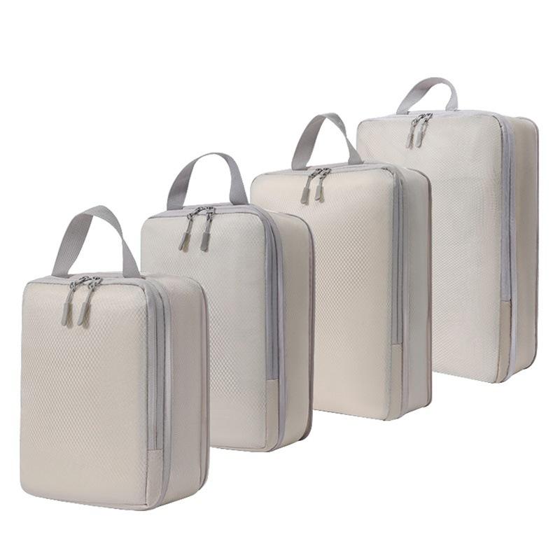 Portable Travel Compression Packing Cubes Bag Waterproof Organizer Bags Suitcase Clothes Organizers Handbag Travel Bag
