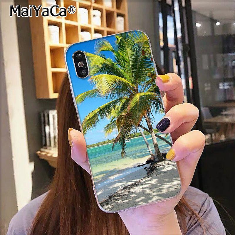 

Чехол MaiYaCa The Sea Waves Beach Spray Ocean Island для iPhone 13 SE 2020 11 pro 8 7 66S Plus X 5S SE XR XS XS MAX iphone 13promax