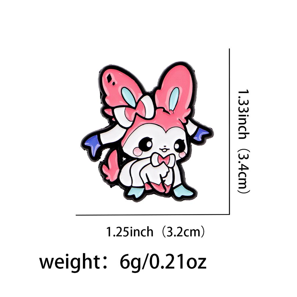 Adorable Japanese Activity Monsters Lapel Pins designed for Backpack Enamel Pin Children Badges Anime Brooch designed for Clothes Jewelry Holiday