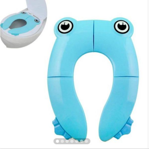 

Детский мультяшный складной горшок для путешествий, переносное сиденье для обучения унитазу для малышей, подушка для детского писсуара, детский коврик для стульчика-горшка