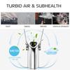 White/Sliver Portable Air Purifier USB Wearable Necklace Negative Ionizer Anion Personal Air Purifier Cleaner Air Freshener