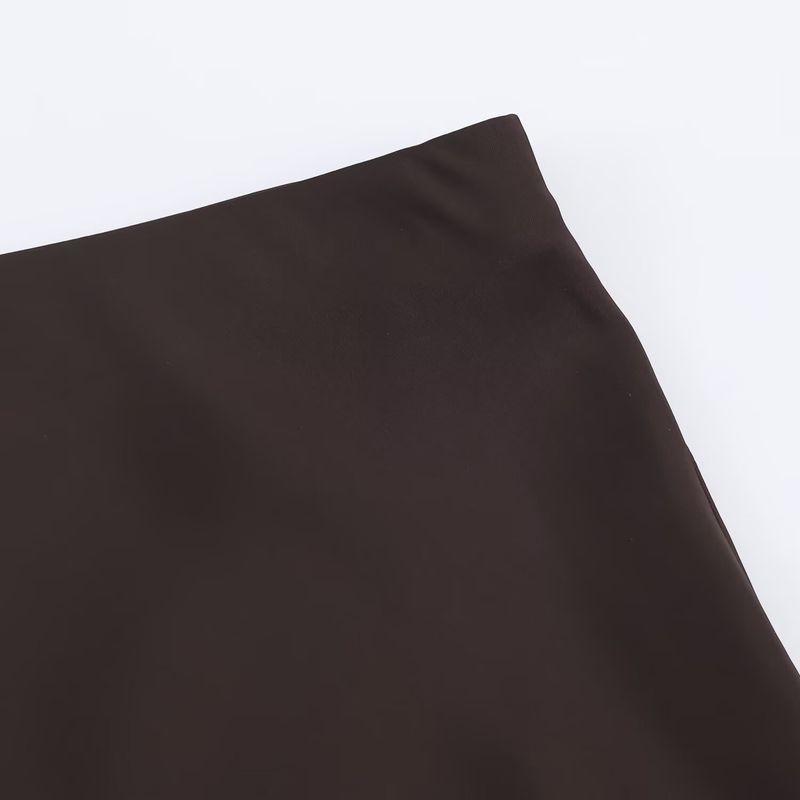 Kaslead New Arrival Women's Clothing Fashion Style Fashion Lace Silk Satin Texture Midi Dress 4391538