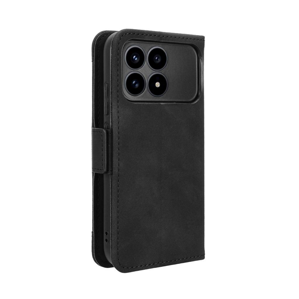 For Xiaomi Poco F8 Pro/Redmi K90 5G Leather Case Phone Wallet Cover with Multiple Card Slots