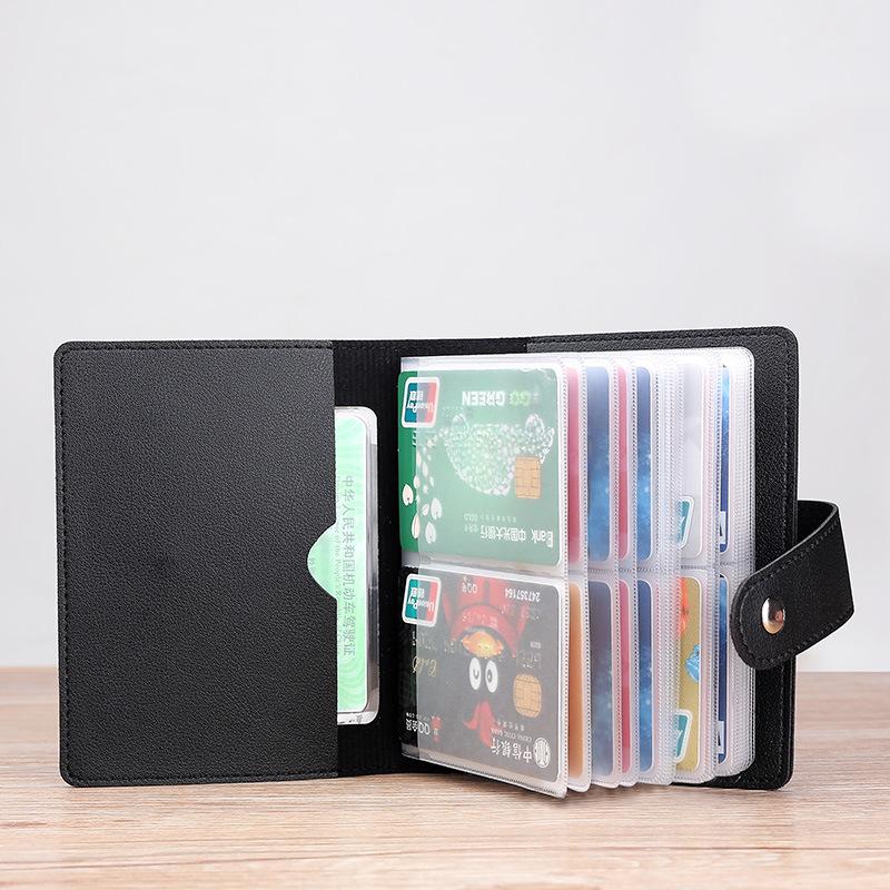 Card Bag for Placing The Card, Female Anti-magnetic Bank Card Clip, Male Card Holder, Large Capacity, Multi-card Position