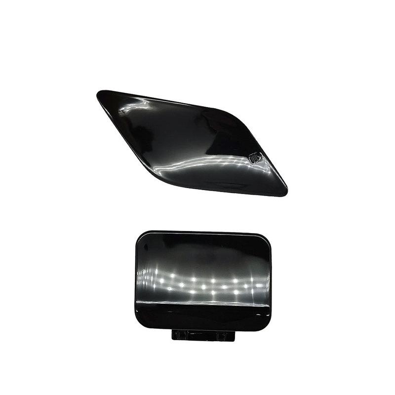 Per Mercedes W212 Auto Paraurti Anteriore Posteriore Gancio di Traino Copertura Tappo Accessorio Nero Per Benz Classe E E200 E230 E250 E300 E350 2009-2012