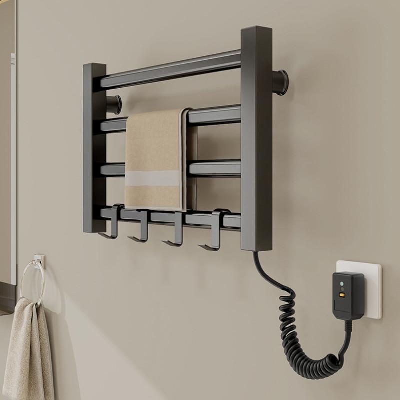 Intelligent Constant Temperature Drying Equipment Aluminum Alloy Towel Storage Rack Household Bathroom Electric Towel Rack