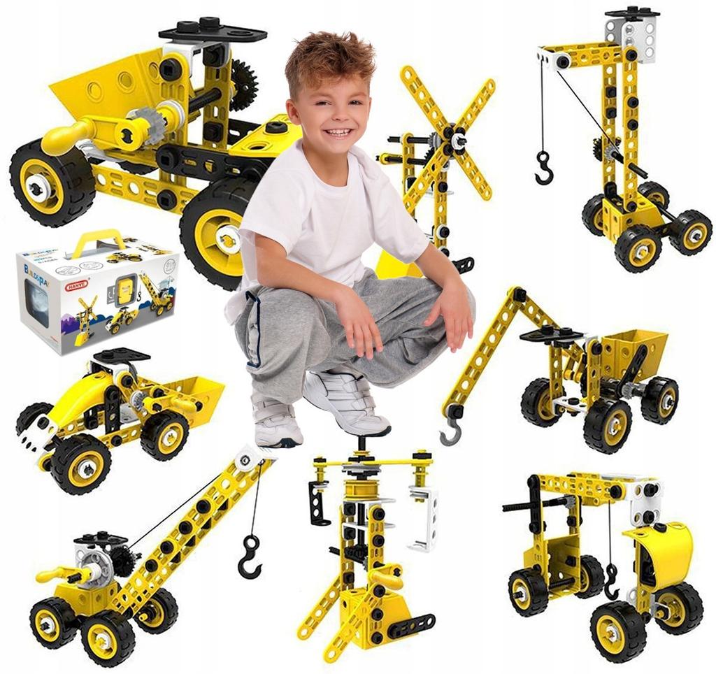 [PACZB][5] Construction Blocks Vehicles Mega Constructor 8in1 U472