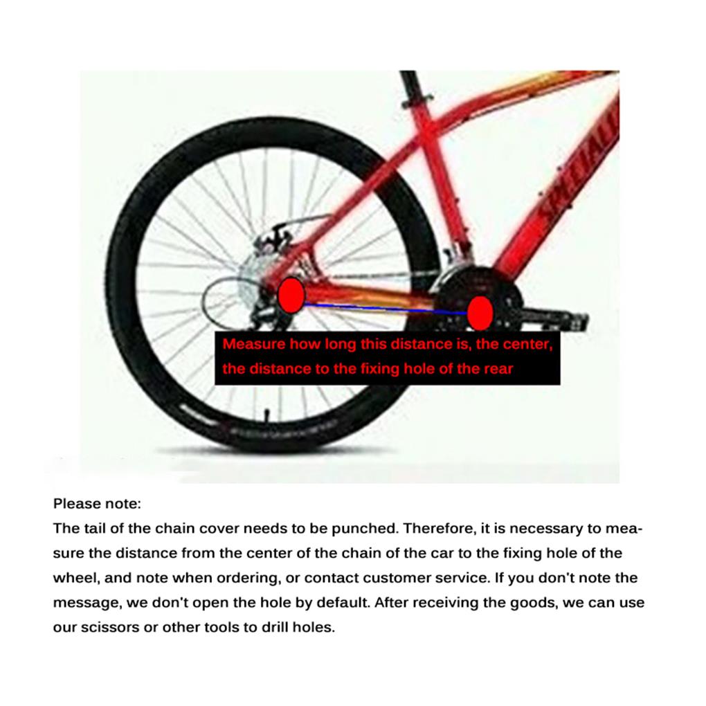 Chránič řetězu Vysoká odolnost Vodotěsný Odolný proti opotřebení Univerzální Kryt na kola Cyklistické díly Ochranný kryt převodníku