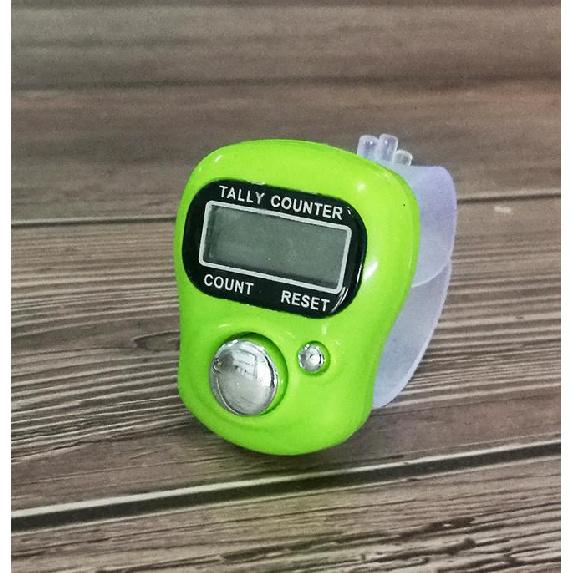Digital Finger Ring Tally Counter Håndholdt strikkerader Counter Clicker NY Mini Point Marker Counter LCD