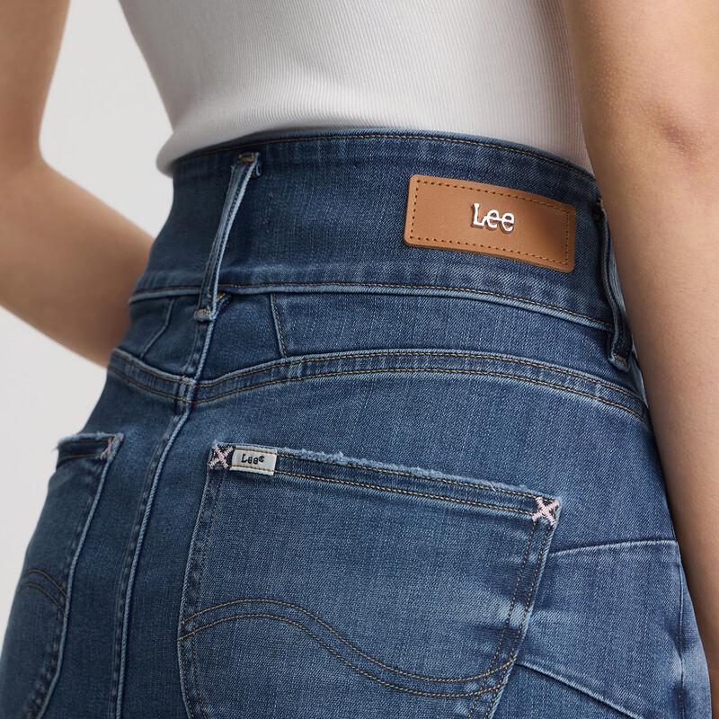 Lee Women's Asymmetrical Denim Skirt