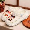 Kids' 2025 Cartoon Waterproof Non-slip Soft Sole Beach Sandals for Parent-Child Outdoor Fun