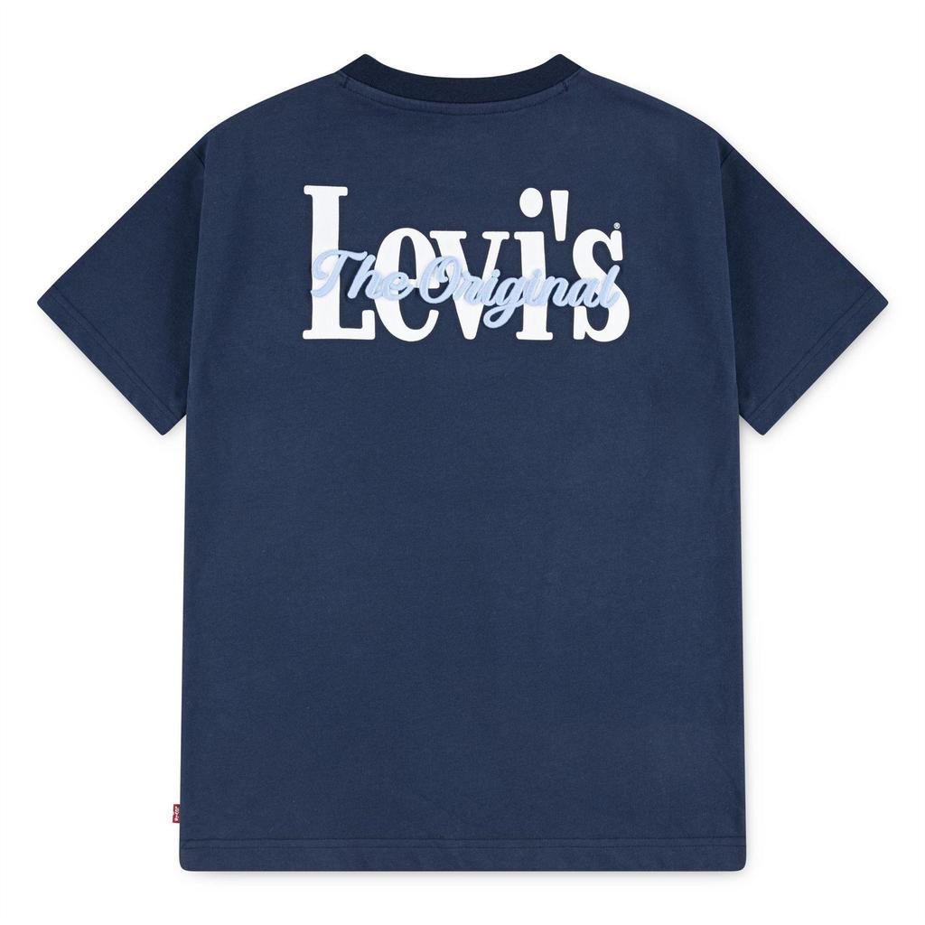 Levis Childrens/Kids Embroidered Logo Regular T-Shirt