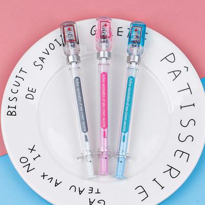 1 Piece Novelty Syringe Syringe Different Shape Cute Stationery School Office Supplies 0.5mm Gel Pen