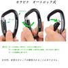 BRAVESHINE 12KN 1200kg Weight Lightweight Locking Carabiner with for Luggage and Dog Set of 2 Auto-Locking Carabiner, Capacity, D-Ring, Hammocks,