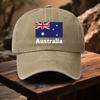 Pc Australia Flag Print Baseball Cap  Adjustable Outdoor Baseball Cap with Curved Brim Stylish and Versatile  Baseball Cap