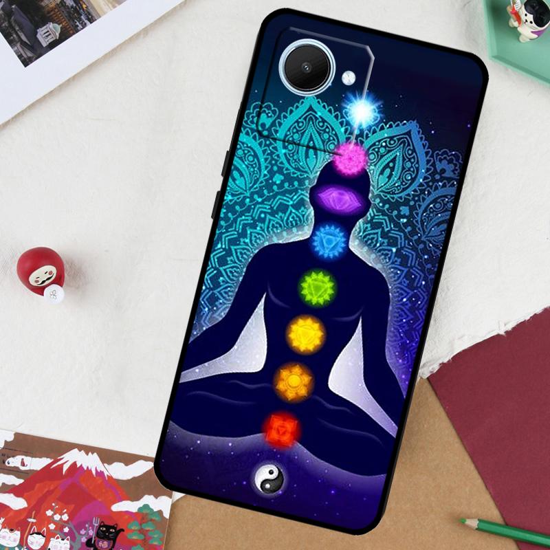 Mandala Chakra Insist Yoga For Realme GT 7 Pro GT 6 5 6T 10 11 12 13 14 Pro Plus C61 C53 C51 C21Y C25S C75 C55 C67 Case