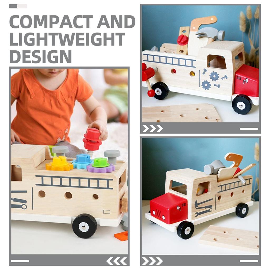 Children's Toolbox Wooden Games, Children's Toy Tools, Work Tools For Children, Educational  Games, Gift For Boys And Girls 2 3 4 Years