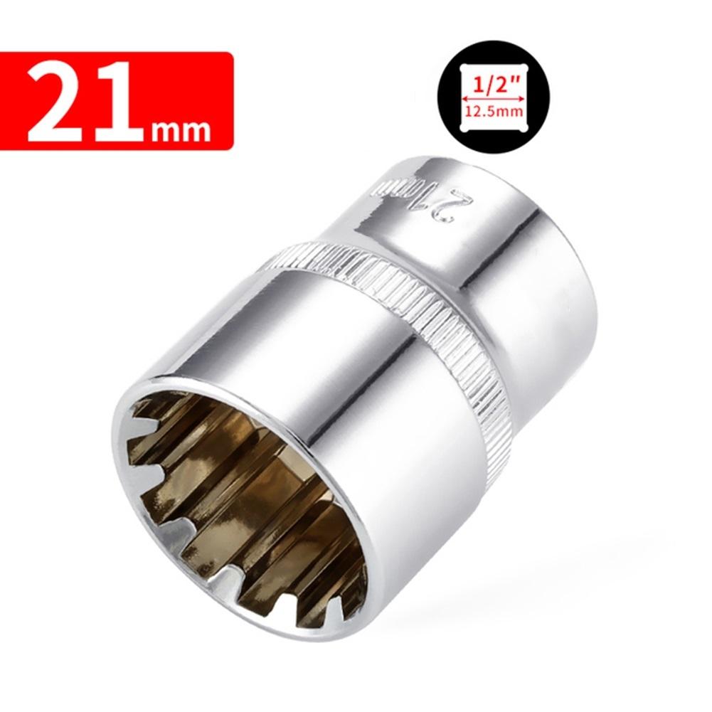 1/2 Inch Drive Short Socket Head Chrome Plating Chrome Vanadium Steel Brand New