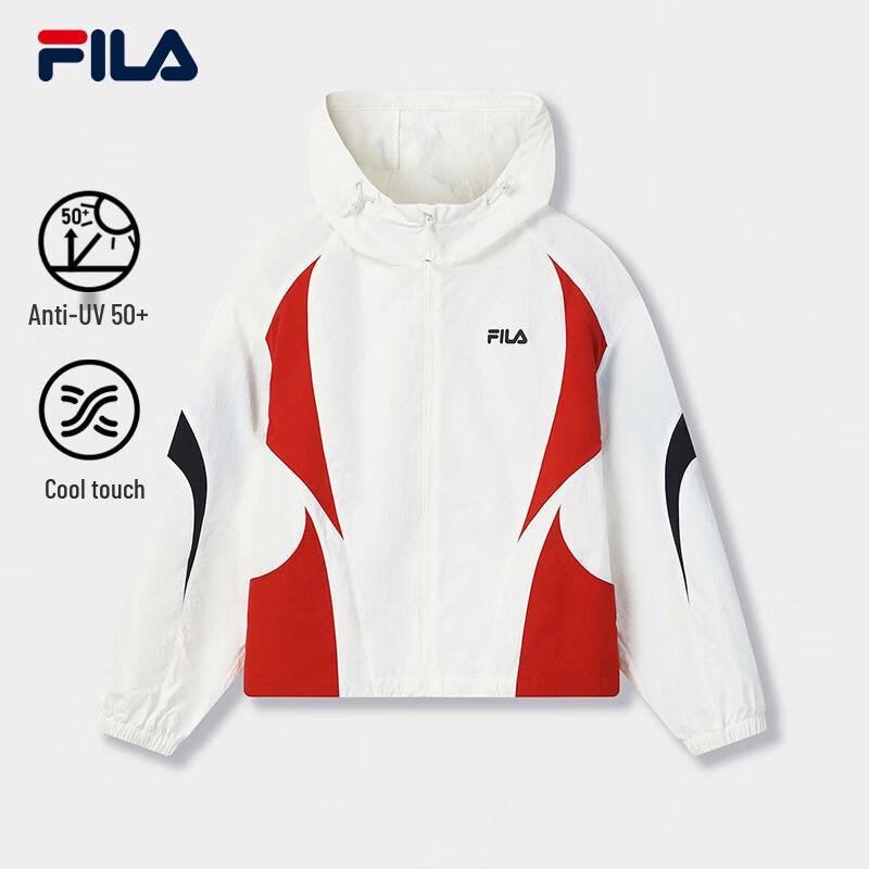 

FILA Women s Han So-hee Summer Colorblock Sun Protection Hooded Jacket L