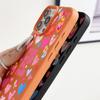 Miękkie etui na telefon z nadrukiem serca dla iPhone Air 17 16 15 14 Pro Max 13 12 Pro Max 11 17 16e Odporne na wstrząsy Silikonowe z teksturą skóry