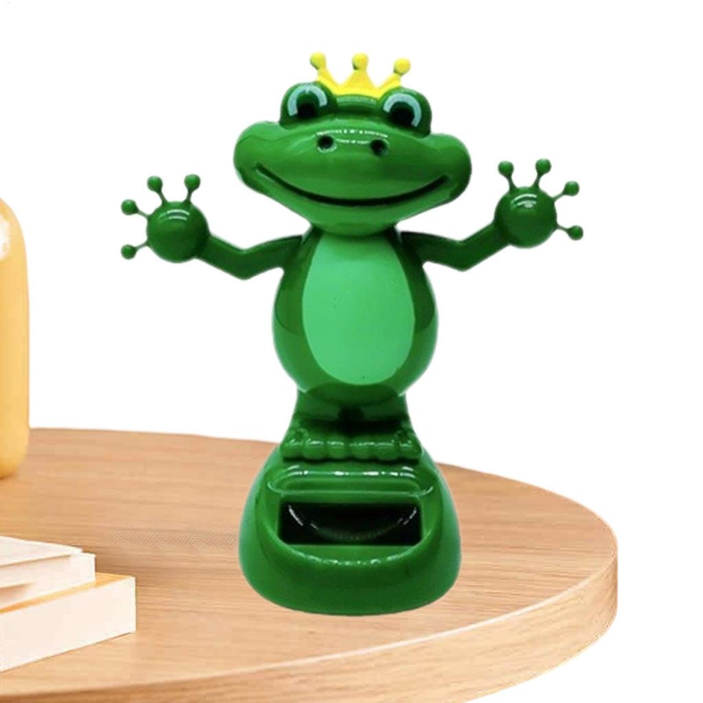 Bobblehead Frog - Cute Durable Frog Hanging Neck Ornament | Fun Car Dashboard or