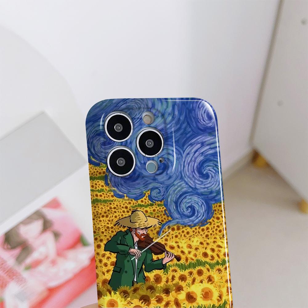 All-inclusive Film Handyhülle Cartoon Mode Design Hartschale Vollständige Abdeckung Kameraschutzhülle für iPhone Huawei Honor Vivo Google