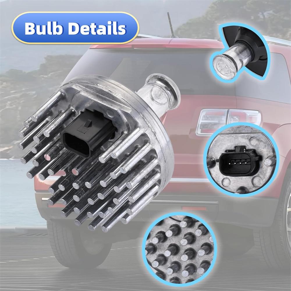 Tail & Brake Light Bulb 13582912 For Acadia 13-16 Acadia Limited 17 19433735