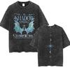 Limitované Bat Boys Azriel Vintage Prané Tričko Shadowsinger Night Court Licencované SJM Tričko Pánské Estetické Oversized Tričko Topy