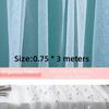 0.75*3M Table Flag Semi Transparent Pearl Tulle Table Runner Gauze Mesh Sheer Drapes Wedding Arch Drapes Wedding Party