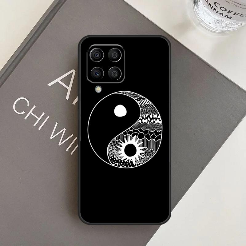 Eight Diagrams Taiji Yin Yang Case For Samsung Galaxy M15 M35 M55 M56 M36 M16 M06 M31 M13 M33 M53 M12 M32 M52 M14 M34 M54