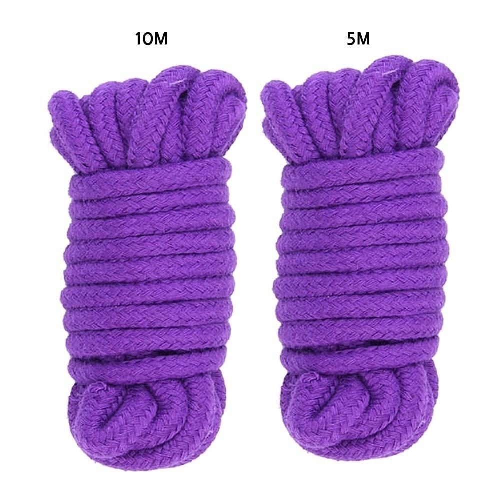 5/10m Adult Sexy Cotton Bondage Rope Fantasy Play Strap Restraint Fetish Sex Toy