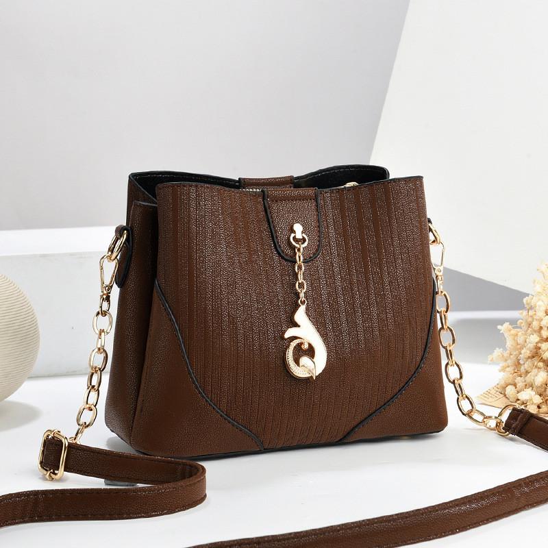 Elegant 2024 New Trendy Crossbody Bag With Chic Design And Spacious Interior For Women StyleF
