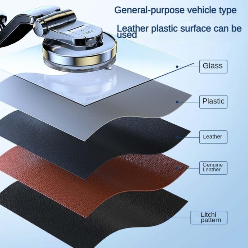 New Automobile Phone Holder Base Strong Adsorption Nano Arc Multi-Functional Car Supplies Dashboard Paste Sucker Model Universal Base