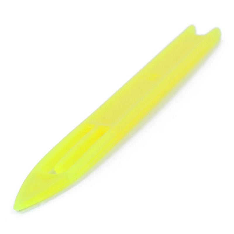 20 Pcs Yellow Plastic Fishing Net Repair Needle Shuttles Bobbin 2 жёлтый