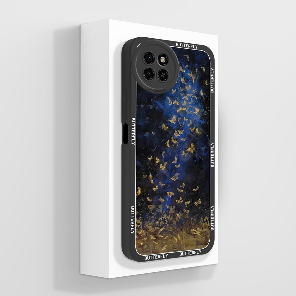 För itel S23 Plus Telefonfodral Sött Kreativt Fullt Skydd Funda För itel S 23 Plus Mjukt Flytande Silikon Lättviktigt Skal Capa