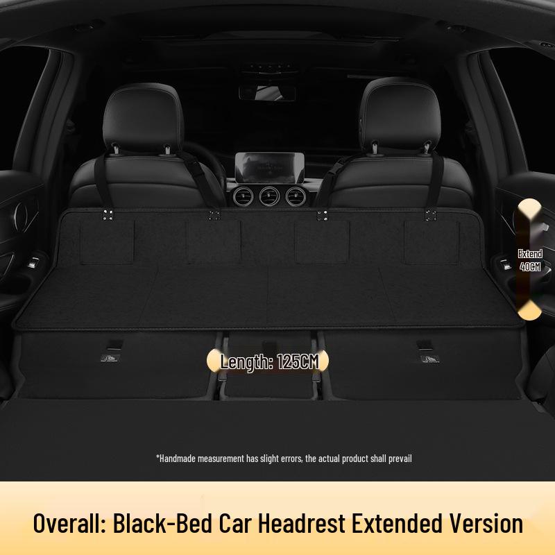 RV Travel Mattress with Headrest for Car Trunk & Rear Seat