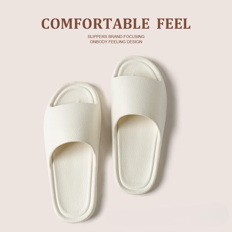 

Модные женские и мужские сандалии, летние шлепанцы, простые нескользящие мягкие подошвы, мужские удобные тапочки для душа, обувь для пар на открытом воздухе, сандалии на плоской подошве 36-37 белый