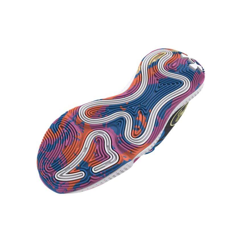 Under Armour Spawn 5 LE Black Pink Edge Unisex Sneakers Lemon-Ice 3026758-001