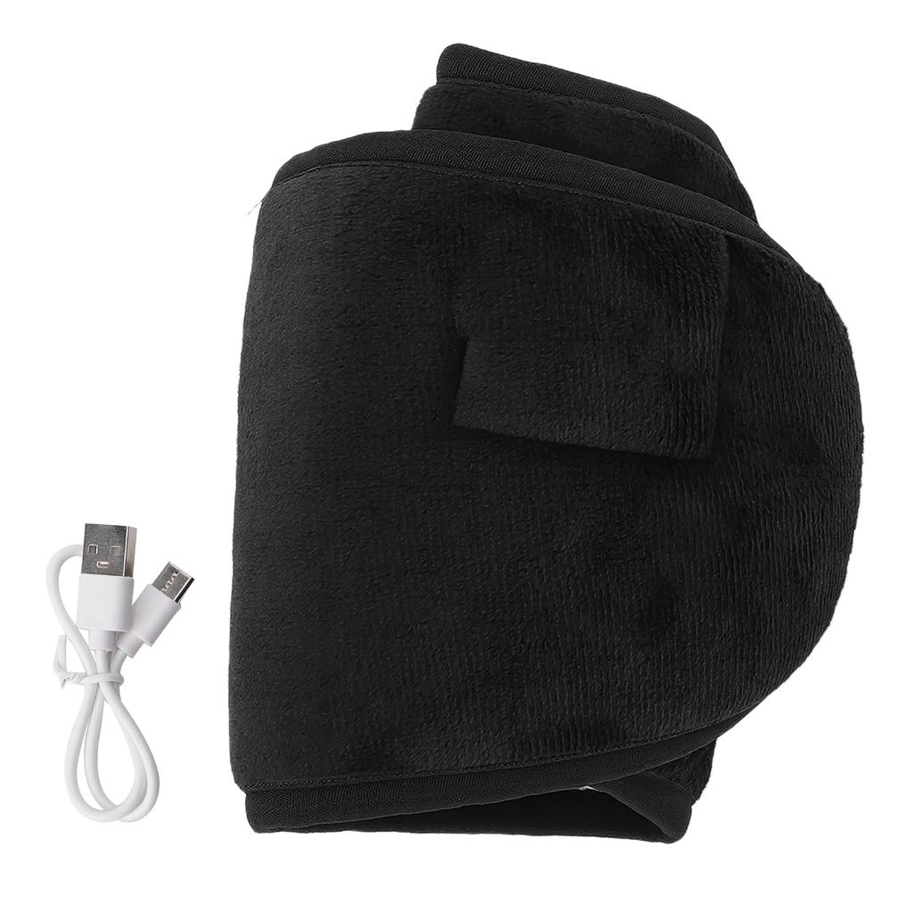 Schlafmaske Bluetooth Musik 360 Verdunkelung Baumwolle Schlafmaske für Reise Nickerchen Entspannung Schwarz