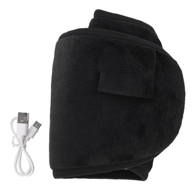 Schlafmaske Bluetooth Musik 360 Verdunkelung Baumwolle Schlafmaske für Reise Nickerchen Entspannung Schwarz