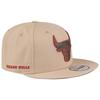 9FIFTY Kappe - New Era - Chicago Bulls - Beige - Verstellbar - 100% Polyester
