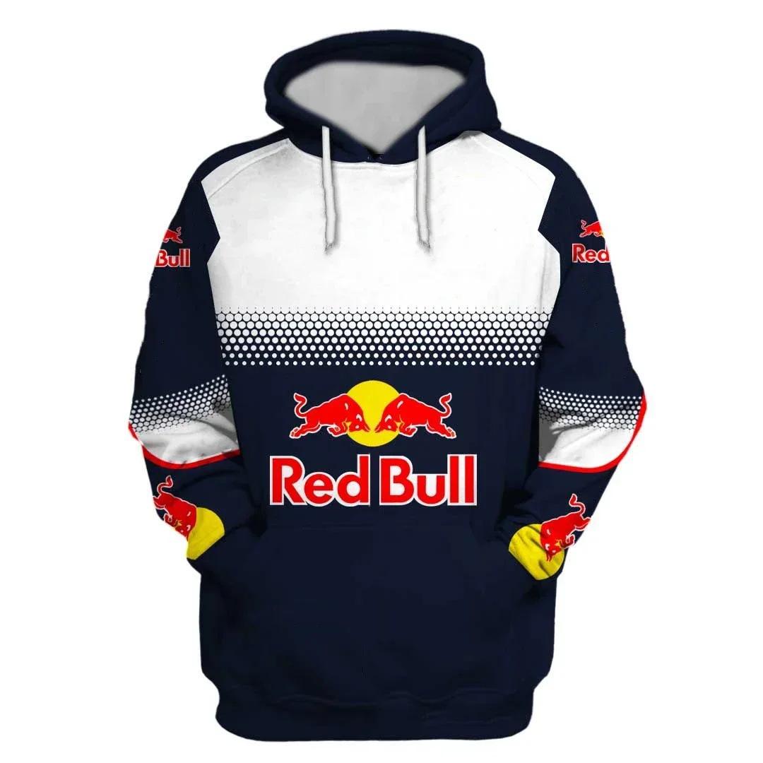 

Чоловічий спортивний худі з 3D-принтом Red Bull 2026 L