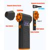 2 IN1Mini Color Screen Battery Power Display Jet BlowerVacuumable Mini Tur-bo Jet Air Blower Blower