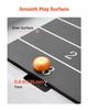 2,1m Shuffleboard Tisch, 2 in 1 Shuffleboard und Tisch-Curling Kombinationsspiel, Kompaktes Shuffle Board mit Glatter Oberfläche, Klappbare Beine, 8 Pucks, Einfach