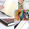 2pcs Partial DIY 50 Pages A5 Diamond Painting Notebook Special Shaped Rhinestones Art Journal Wireless Strip for Adults Beginner