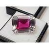 Stunning Pitambari Sapphire Bi-Color Natural Emerald Cut 18+ Ct Loose Gemstone